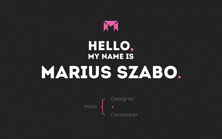Website Marius Szabo